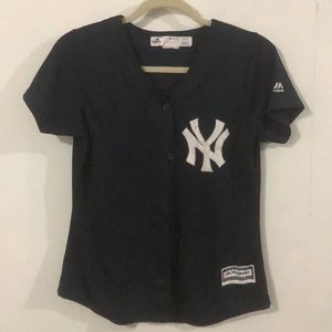 Yankees button up shirt
